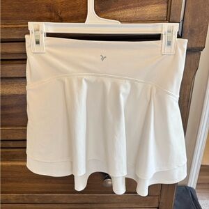 Old Navy White Athletic Flowy Skort